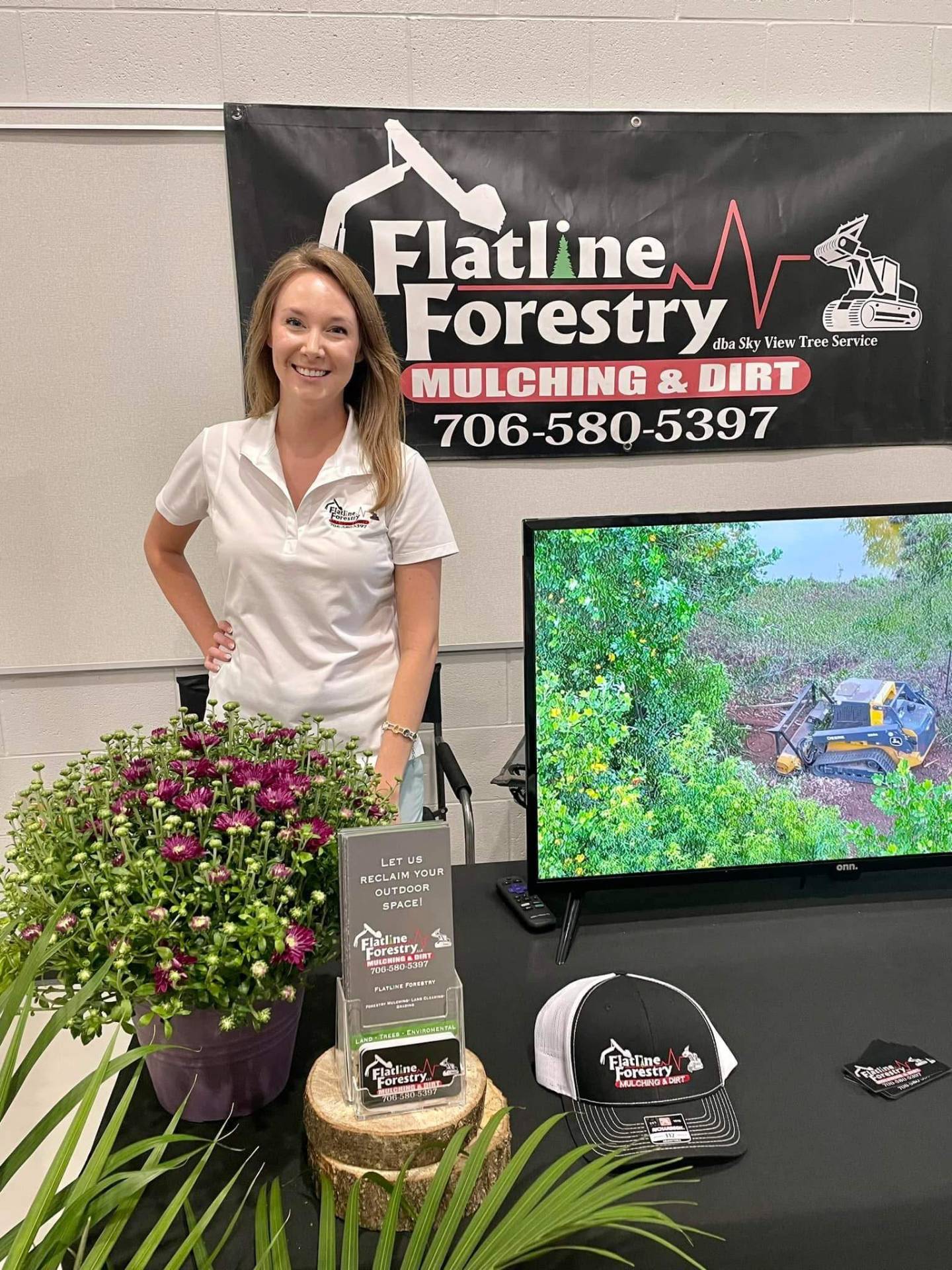 Valarie Allen, Office Manager at Flatline Forestry