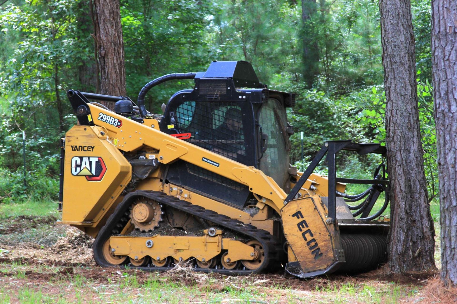 Forestry Mulching equipment used by Flatline Forestry